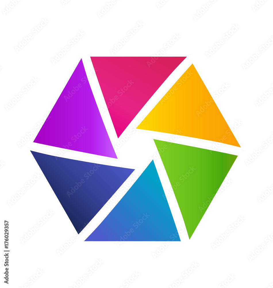 Teamwork triangle people, geometric shape, icon vector Teamwork triangle people, geometric shape, icon vector