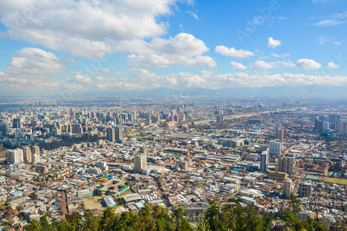 View from the top of Santiago city  © JoseLuis