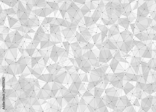 Polygon Grey Background ＃Vector Graphics 