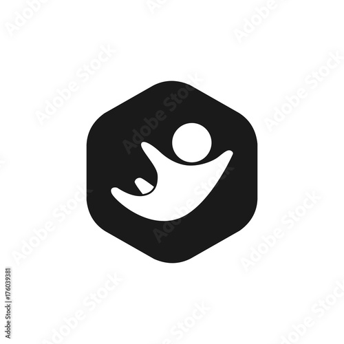 Parachuting, Hang Gliding, Paragliding, Skydiving Logo Illstration
