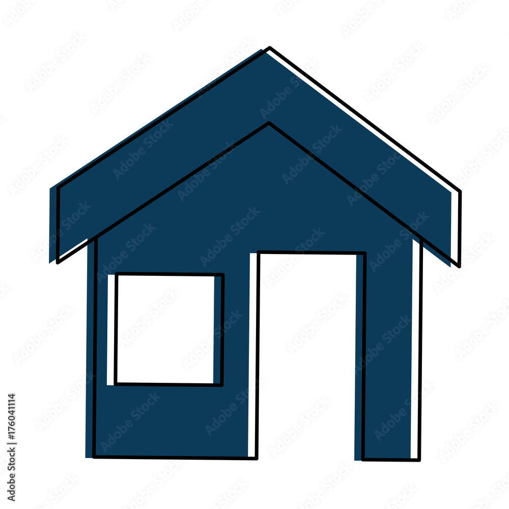 house silhouette isolated icon house silhouette isolated icon
