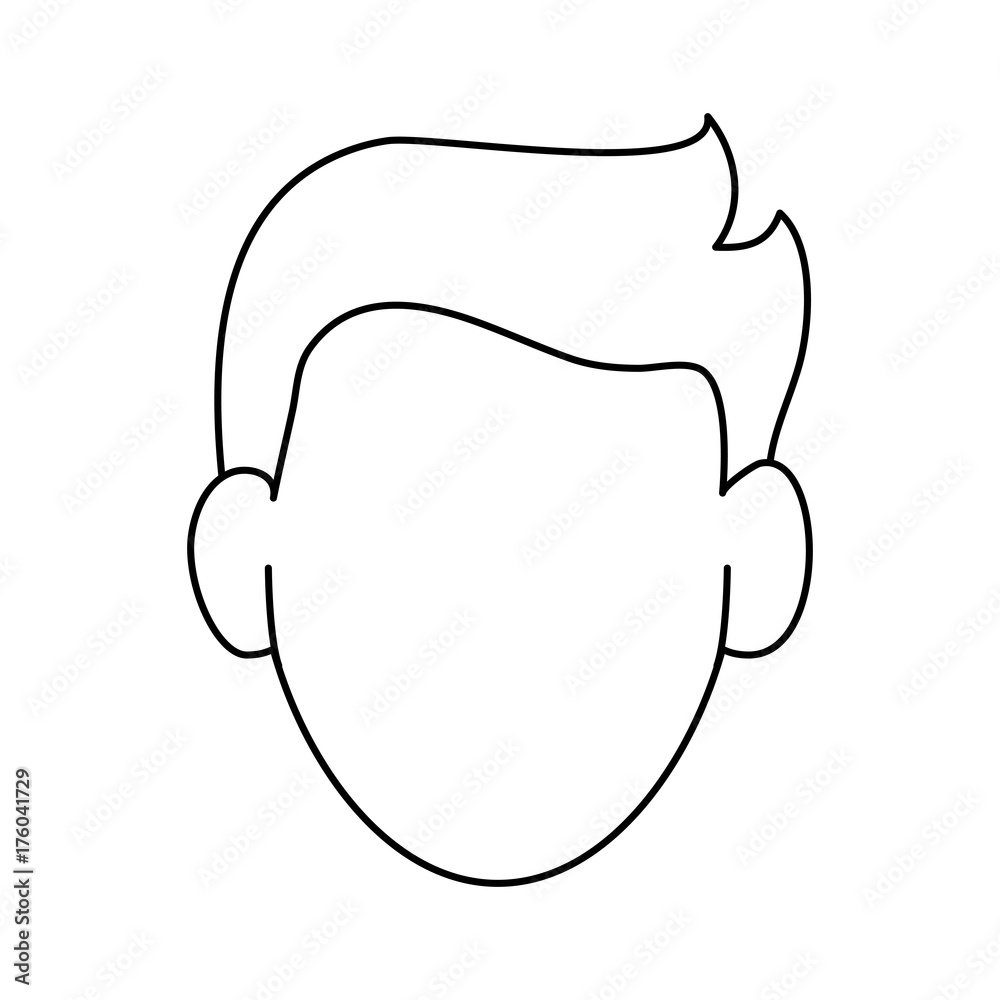 man avatar portrait icon image vector illustration design man avatar portrait icon image vector illustration design