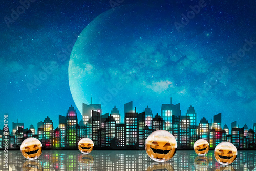 Happy Halloween design background
