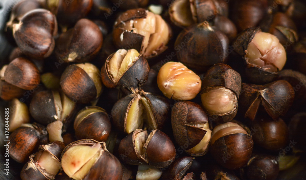 Fried chestnuts