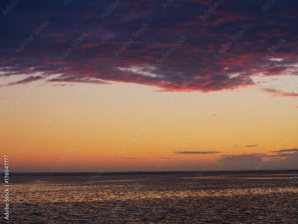 Sunset, Reunion Island