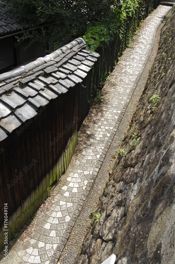 広島県尾道の坂道 広島県尾道の坂道