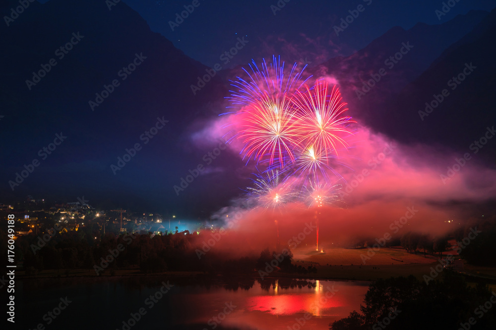 noel feux d'artifice