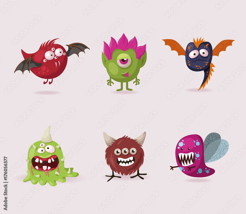 halloween set. dancing. zombie, ghost, skeleton, vampire, pumpkin, monsters, vector halloween set. dancing. zombie, ghost, skeleton, vampire, pumpkin, monsters, vector