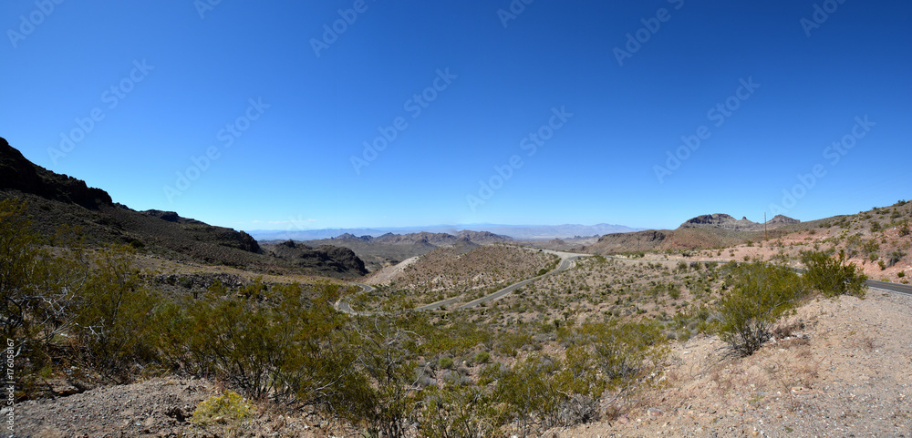 Route 66, Black Mountains, Sitgreaves Pass Oatman