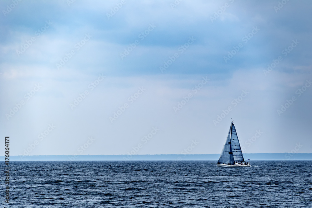 Sailboat On The Horizon