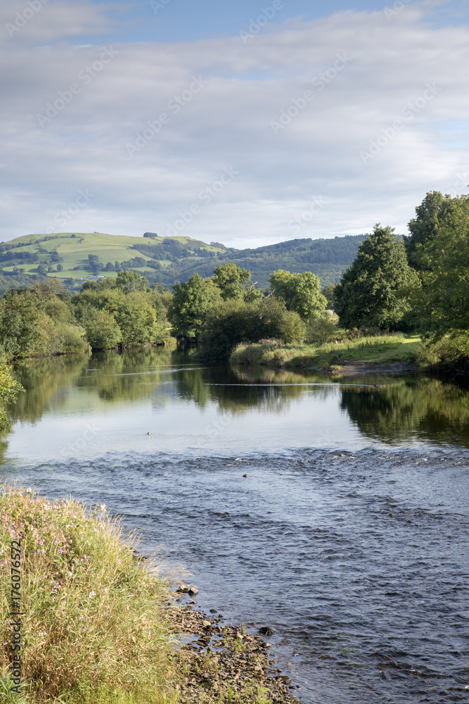 River Conwy at Llanrwst, Wales River Conwy at Llanrwst, Wales