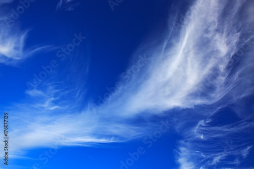 Blue sky abstract background.