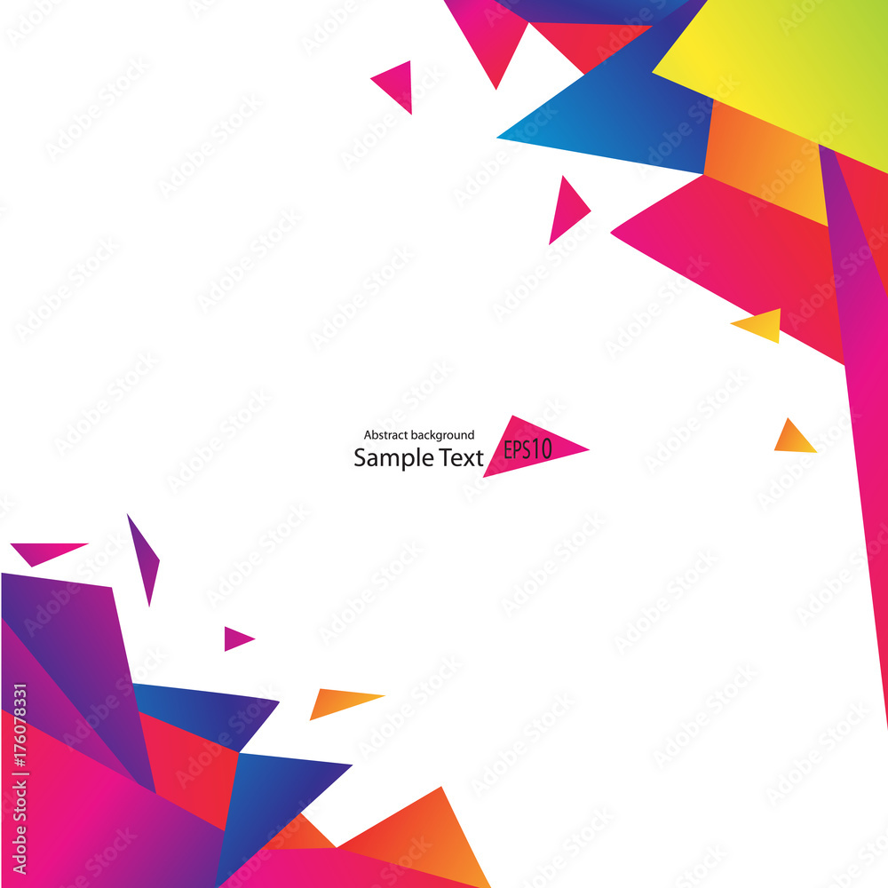 Abstract geometric vector background Abstract geometric vector background