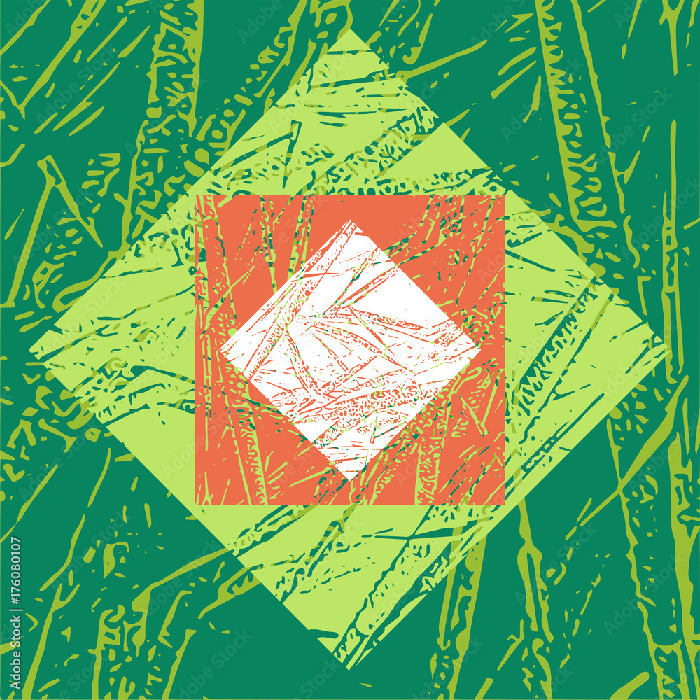 Fototapeta premium Grass vector texture for creation of banners and abstract organic backgrounds and patterns.