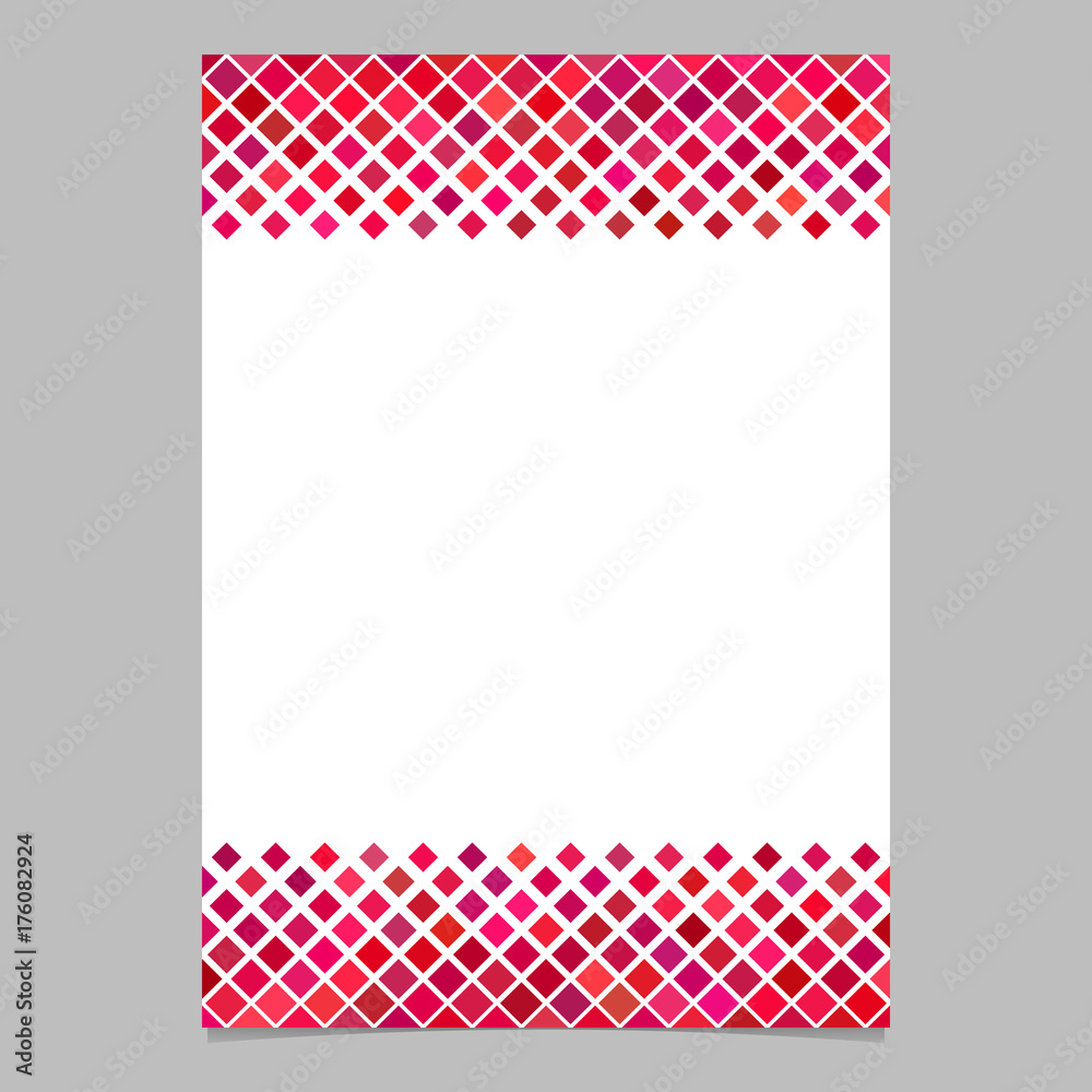 diagonal-square-pattern-page-border-template-vector-graphic-design-from-squares-in-red-tones-with-white-background-for-flyers-stock-vector-adobe-stock