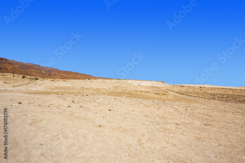 Stone desert in Israel