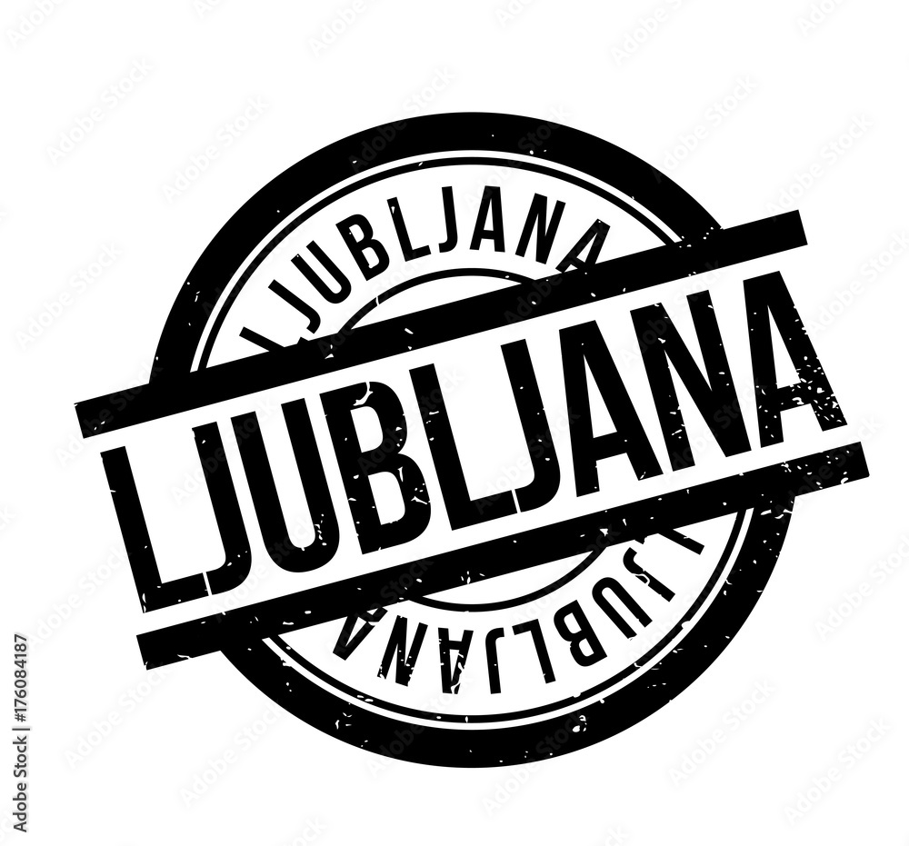 Ljubljana rubber stamp. Grunge design with dust scratches. Effects can be easily removed for a clean, crisp look. Color is easily changed. Ljubljana rubber stamp. Grunge design with dust scratches. Effects can be easily removed for a clean, crisp look. Color is easily changed.