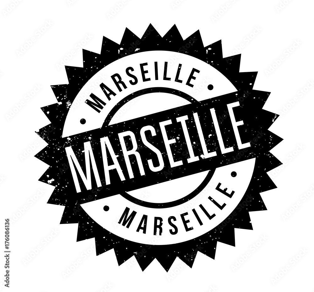 Marseille rubber stamp. Grunge design with dust scratches. Effects can be easily removed for a clean, crisp look. Color is easily changed. Marseille rubber stamp. Grunge design with dust scratches. Effects can be easily removed for a clean, crisp look. Color is easily changed.