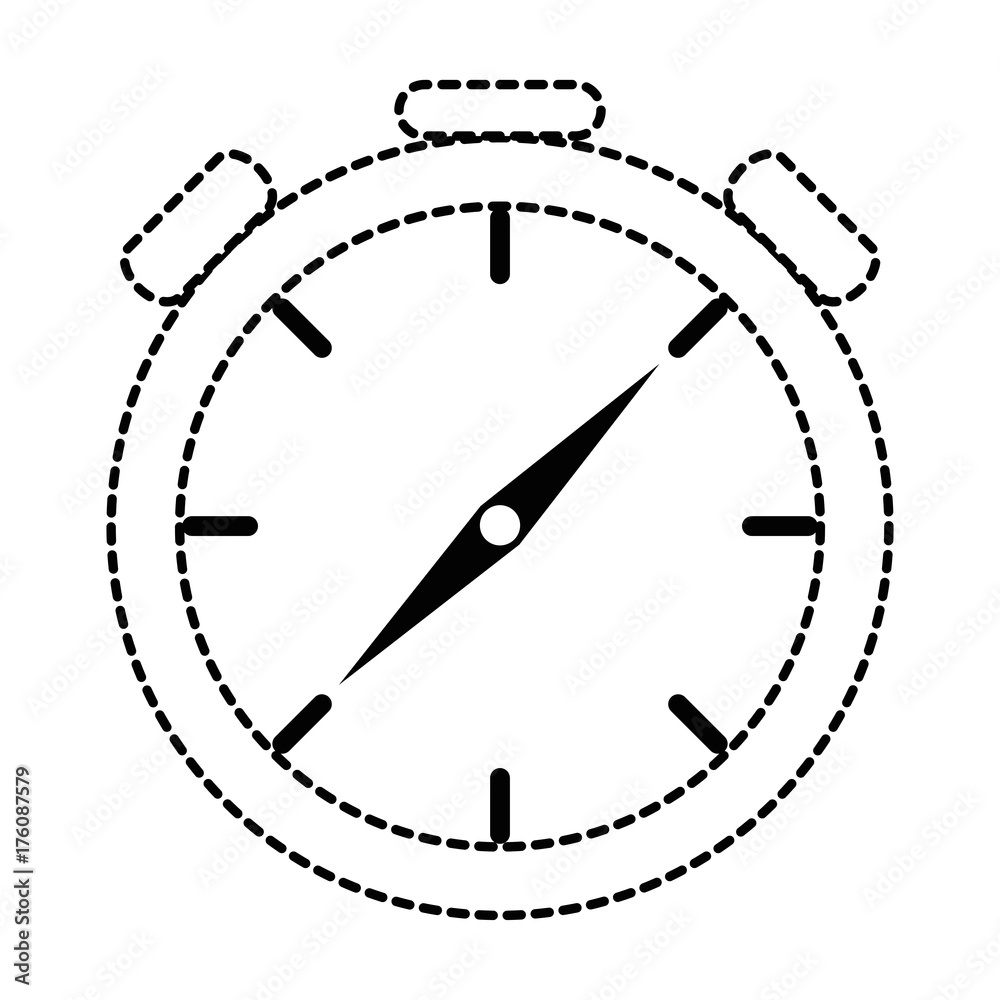 chronometer timer isolated icon chronometer timer isolated icon