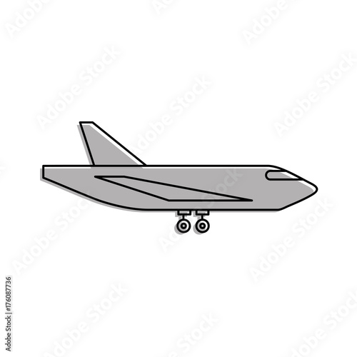 delivery cargo airplane logistic transport shipping