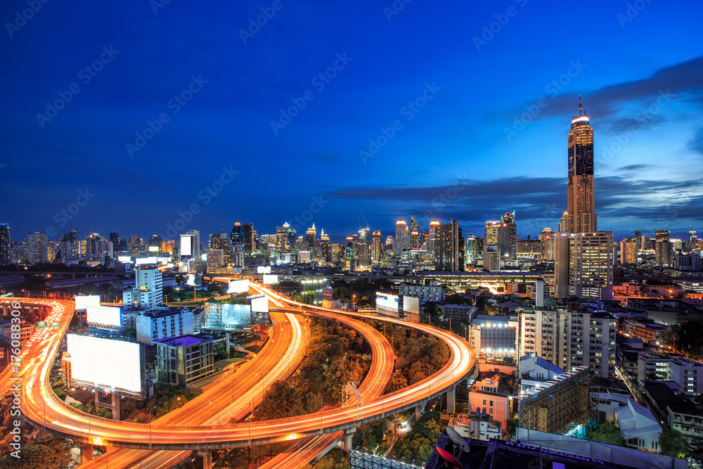 Bangkok cityscape bangkok city of Thailand.