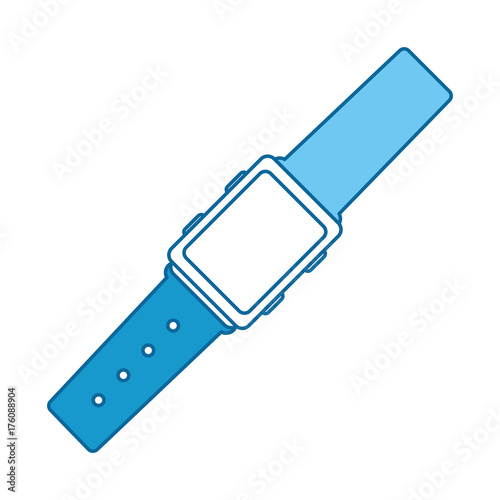 wristle watch isolated icon