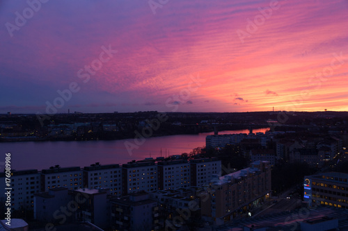 Photography vy över stockholm
