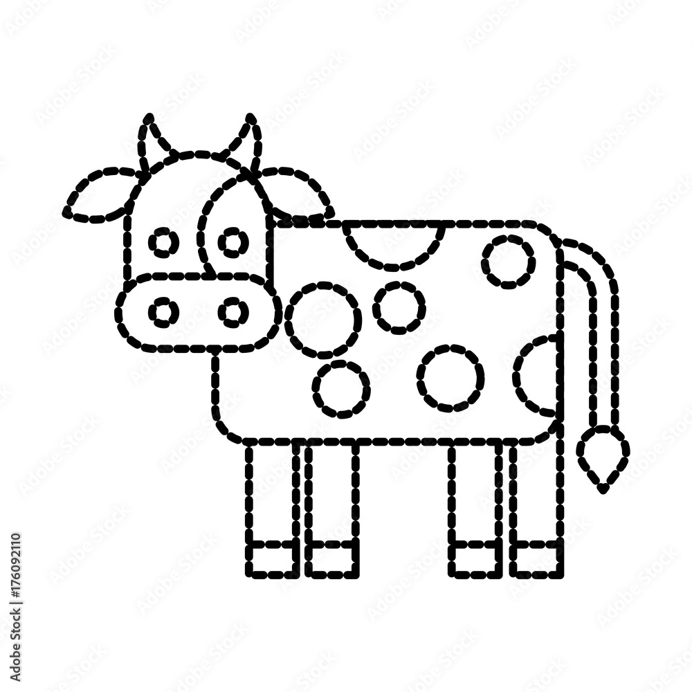 farm cow animal mammal domestic