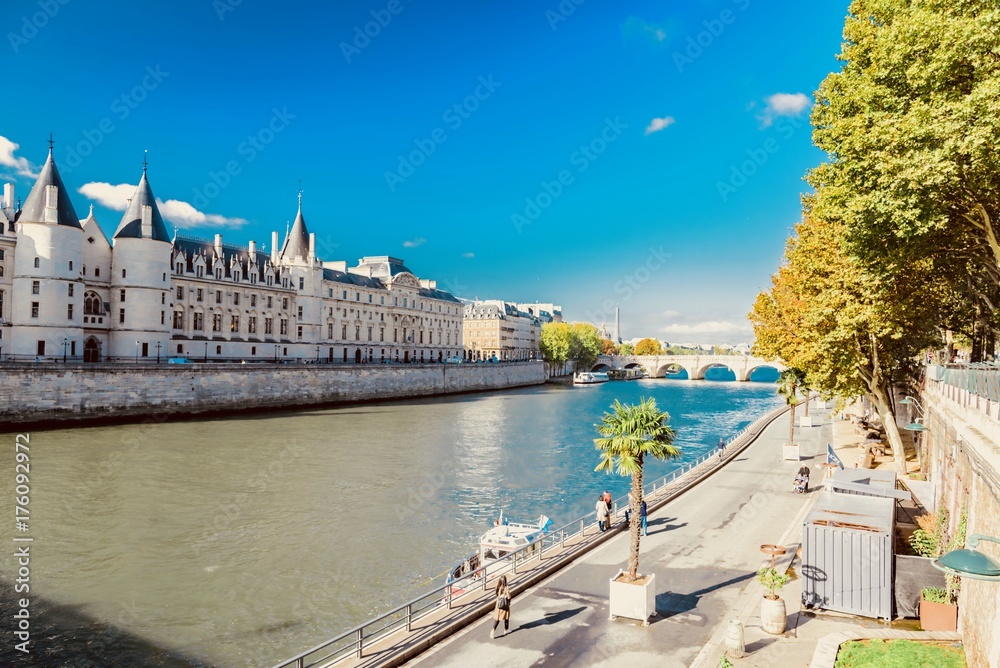 paris in autumn capital of France