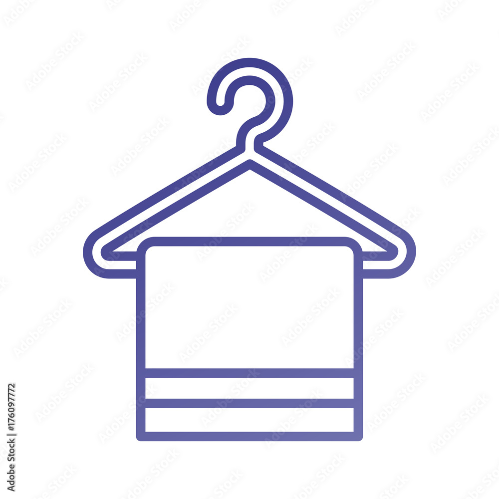 laundry cleaning towel hanging hygiene icon laundry cleaning towel hanging hygiene icon