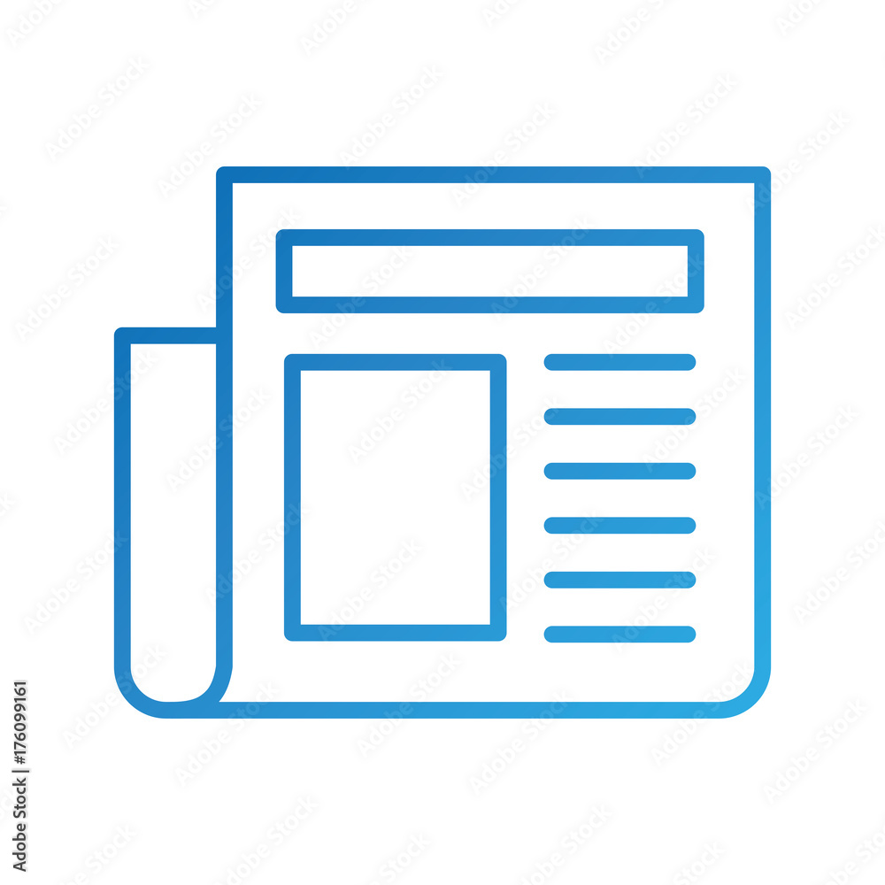 newspaper article page daily element icon newspaper article page daily element icon