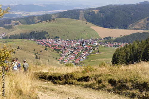 Liptovska Teplicka village, Slovakia photo