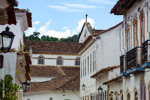 streets of the historical town Paraty Brazil © Sergii Mostovyi