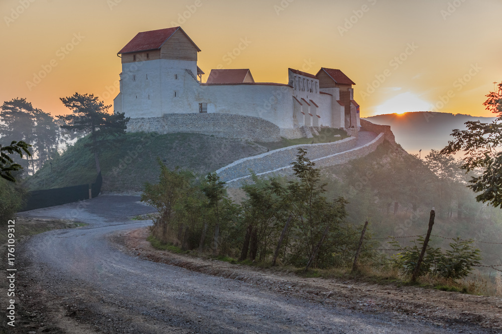 Feldioara Fortress. Brasov, Romania