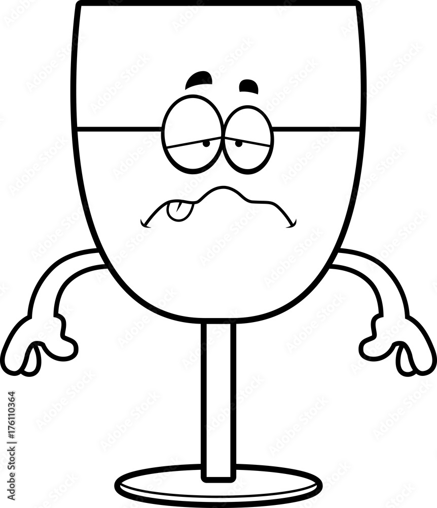 Sick Cartoon Wine Sick Cartoon Wine