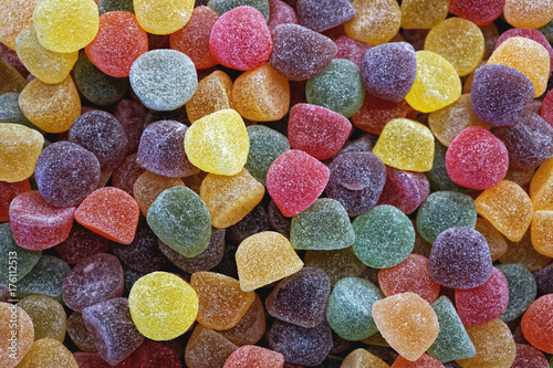 Colourful candy