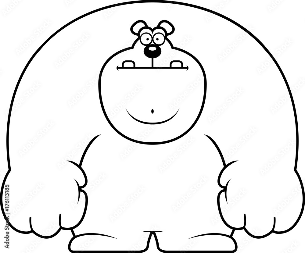 Fototapeta premium Cartoon Bear