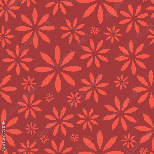 Seamless flower pattern