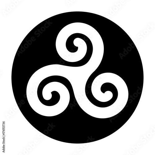 tryskel black circle icon
