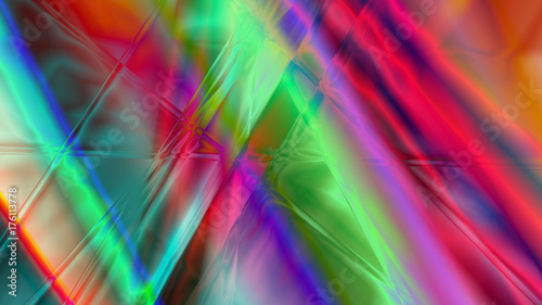 Abstract Linear Prism Background