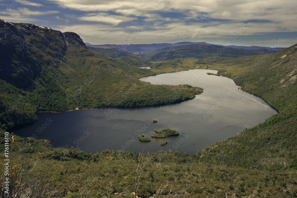 Obraz premium Dove Lake - Creadle Mountain