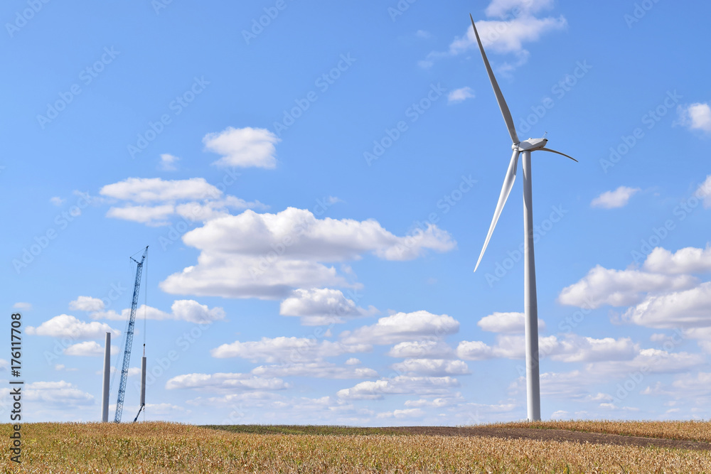 Wind powered generators - green energy