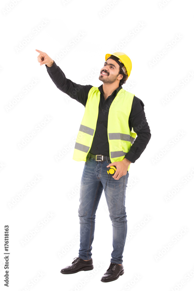 Smiling engineer Smiling engineer