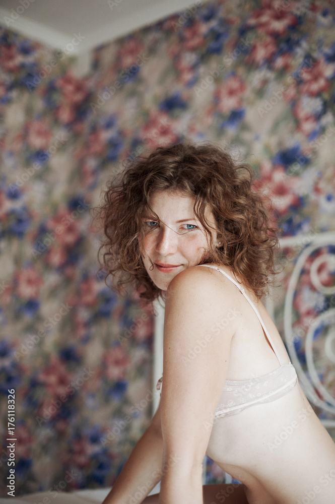 Portrait of a young woman Portrait of a young woman