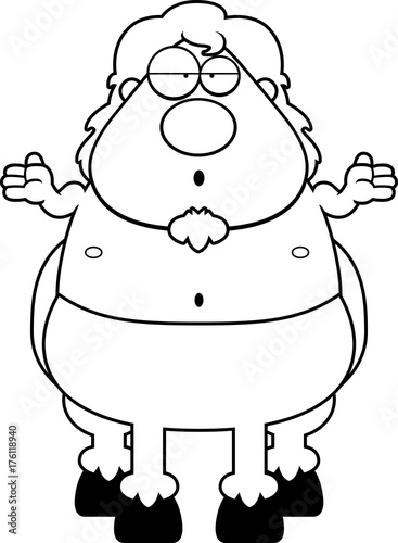 Confused Cartoon Centaur
