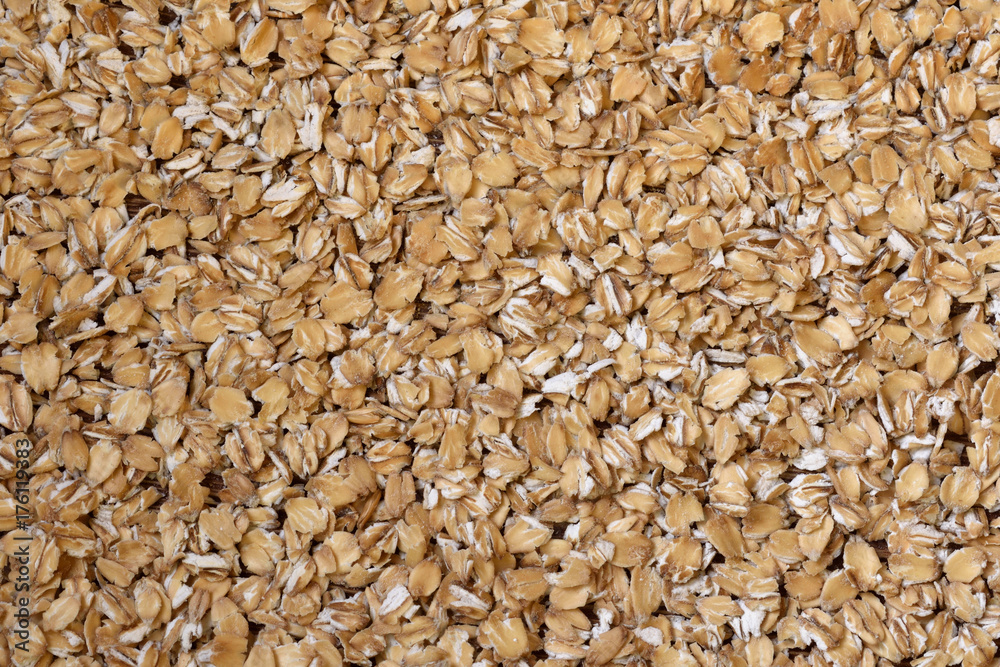 The texture of oatmeal