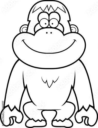 Cartoon Orangutan