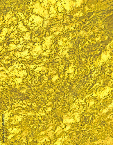 Creative luxury leaf gold foil texture.