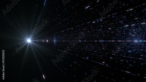Transfer and storage of data sets/Data transmission channel. Motion of digital data flow. Transferring of big data