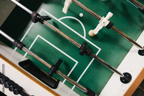 Table football offensive photo